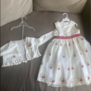 Spring Floral dress with matching dress jacket